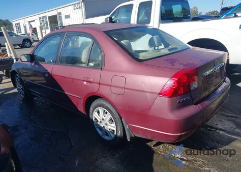 2003 Honda Civic Ex from USA, damaged, VIN 2HGES26873H523591
